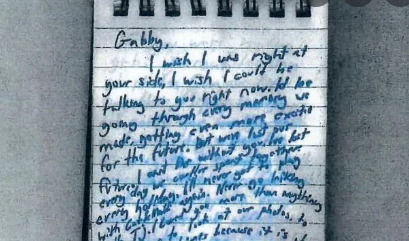 The Story of Brian Laundrie Notebook Revealed